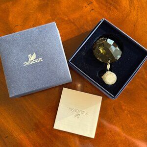Swarovski Crystal-Earth Ornament- Amber SCS Suncatcher w/Box & COA 1003284